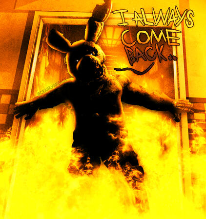 Springtrap Poster | Five Nights at Freddy's